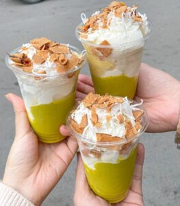 kem bơ sầu riêng thơm ngon tại Đà Nẵng