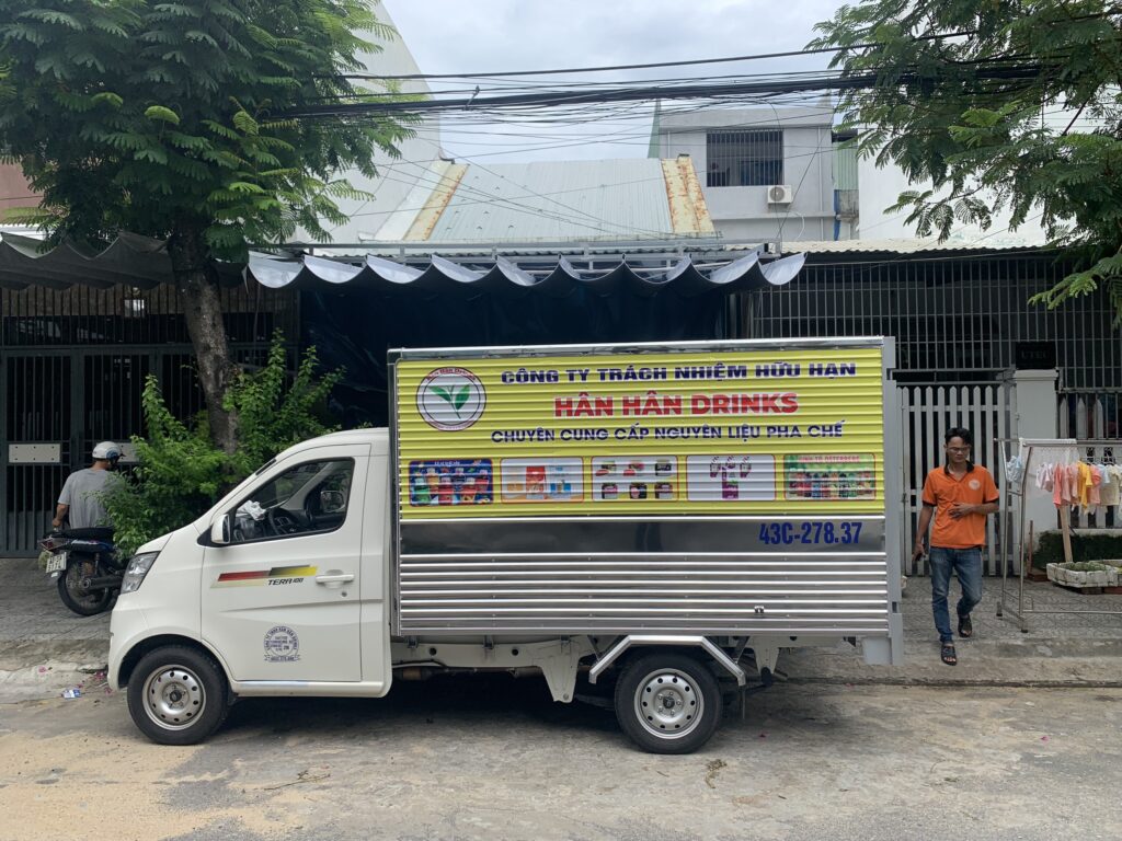 nguyên liệu trà sữa Hân hân drinks