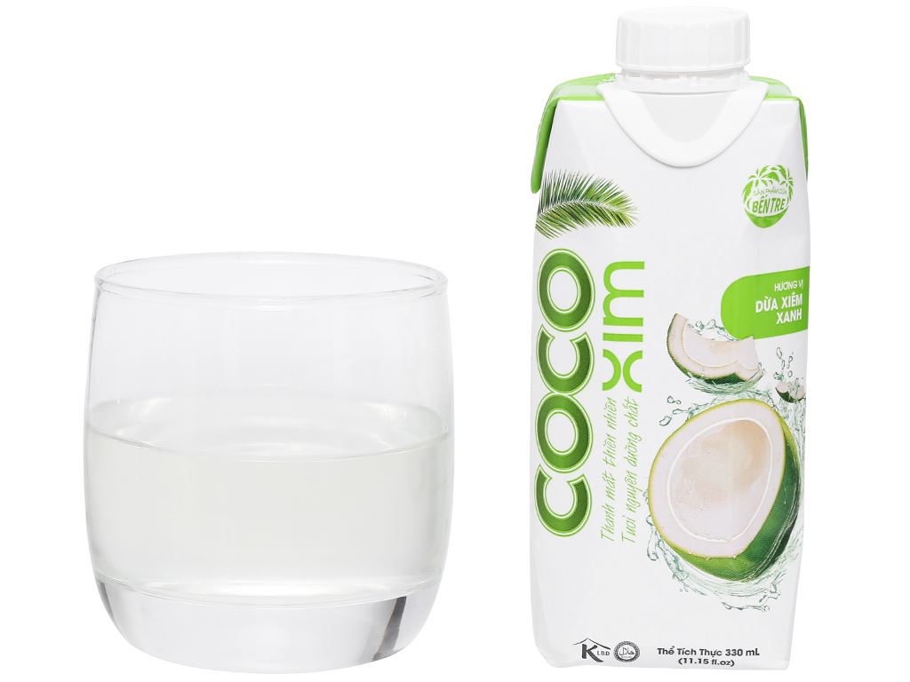 Nước Dừa Cocoxim Xiêm Xanh Hộp 1L