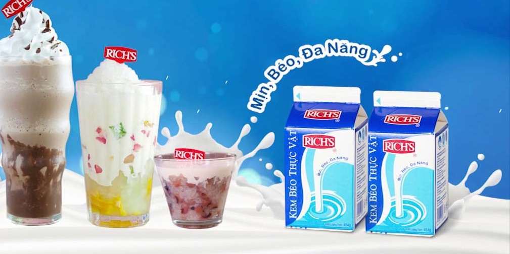 Sữa Rich's Lùn Xanh đà nẵng