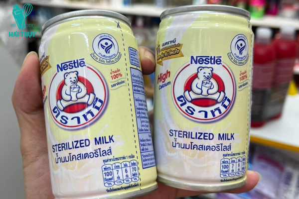 sữa tươi gấu thái lan