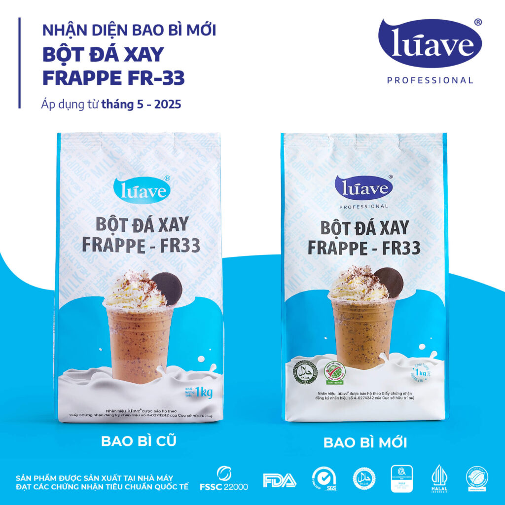 Bột Đá Xay Frappe FR33 - Lúave