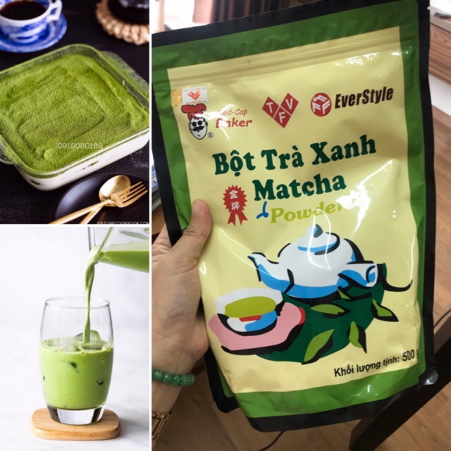 matcha đài loan mũ đỏ