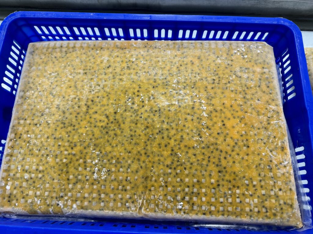 trái cây đông lạnh,chanh dây cấp đông