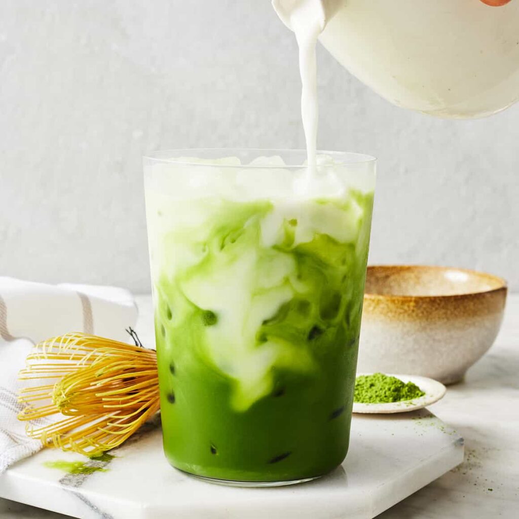 công thức matcha latte