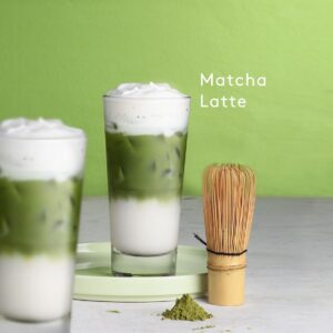 món latte matcha