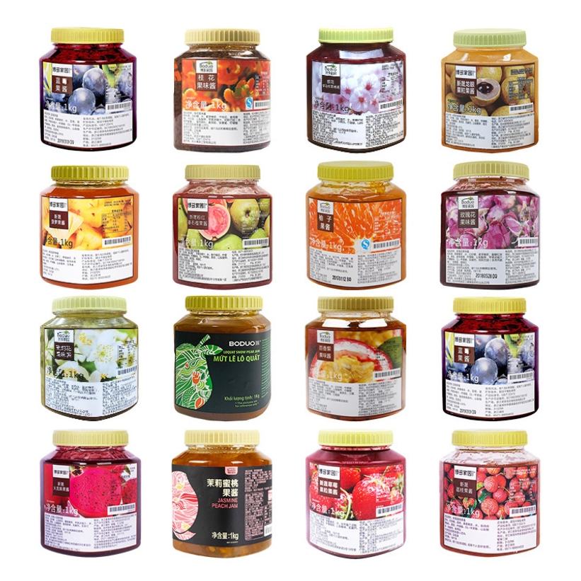 mứt trái cây boduo việt nam