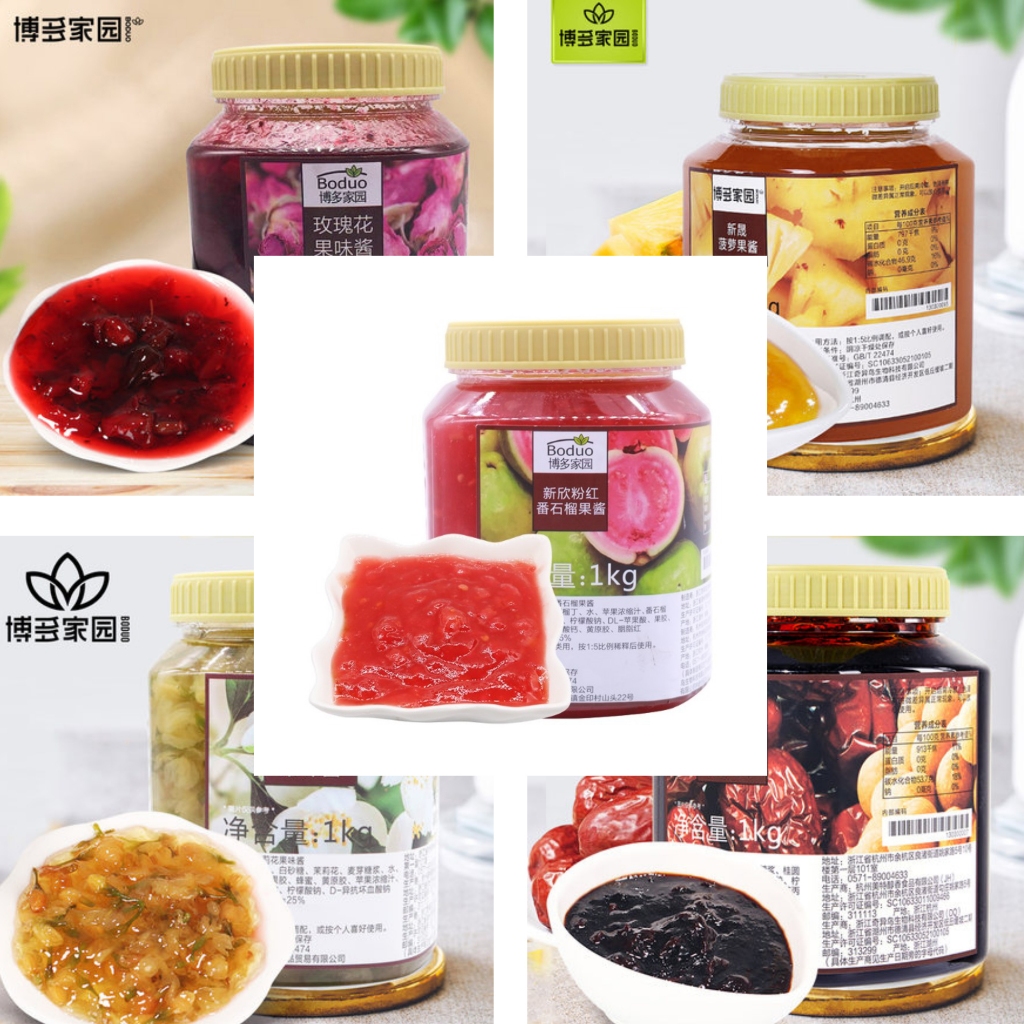 mứt trái cây boduo việt nam