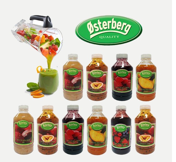 mứt sinh tố trái cây osterberg