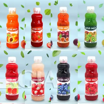 Vina Mứt – Mứt Sinh Tố Trái Cây Vina Chai 1 Lít