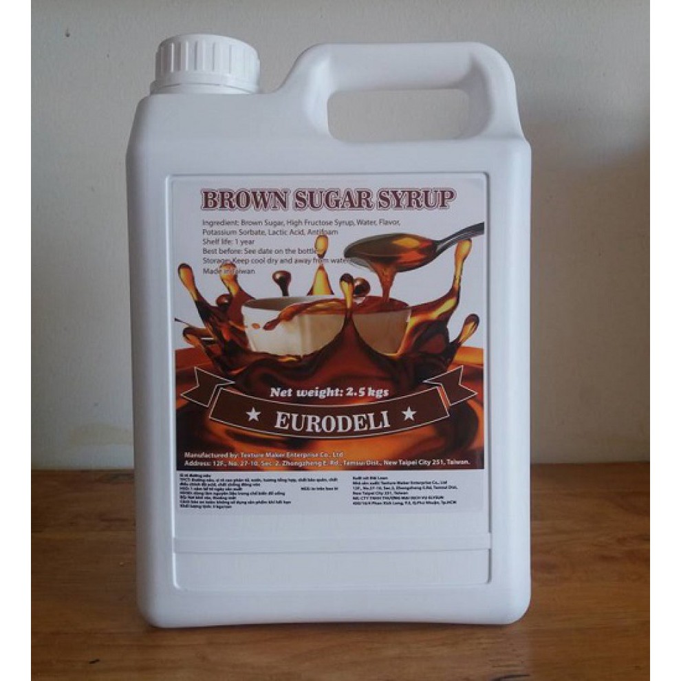 Syrup đường đen Eurodeli