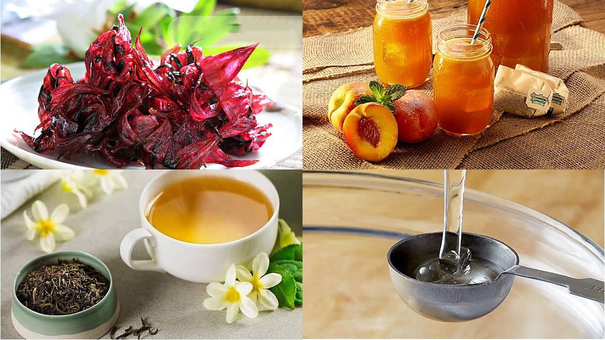 Trà Hoa Thảo Mộc Atiso Đào