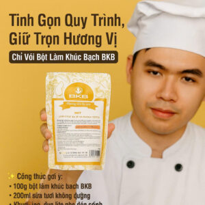 Bột làm khúc bạch BKB – pha 5 phút, ăn mát cả ngày