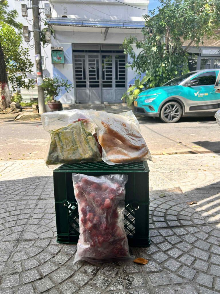 trái cây đông lạnh tại huế