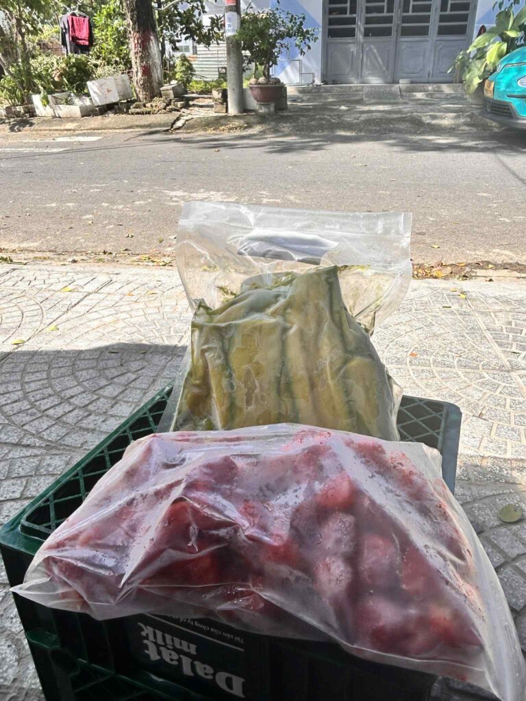 trái cây đông lạnh tại huế