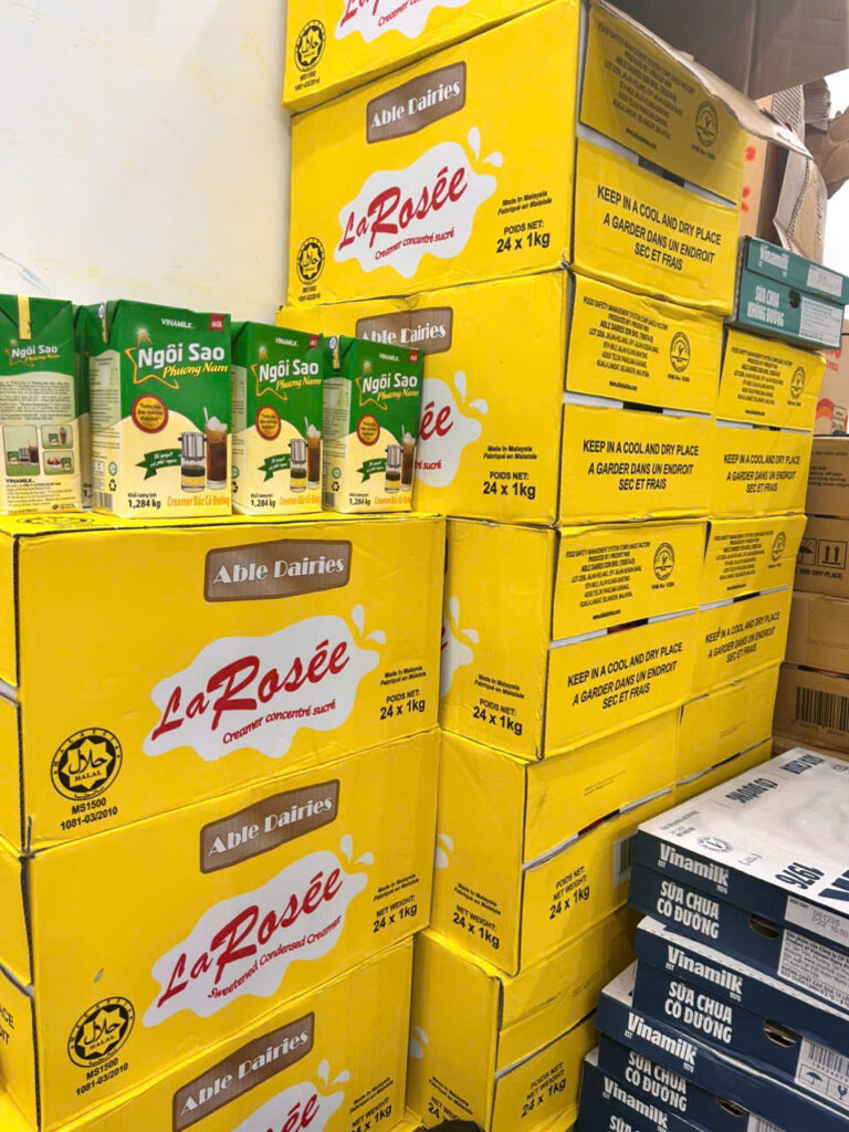 nguyên liệu pha chế hòa vang