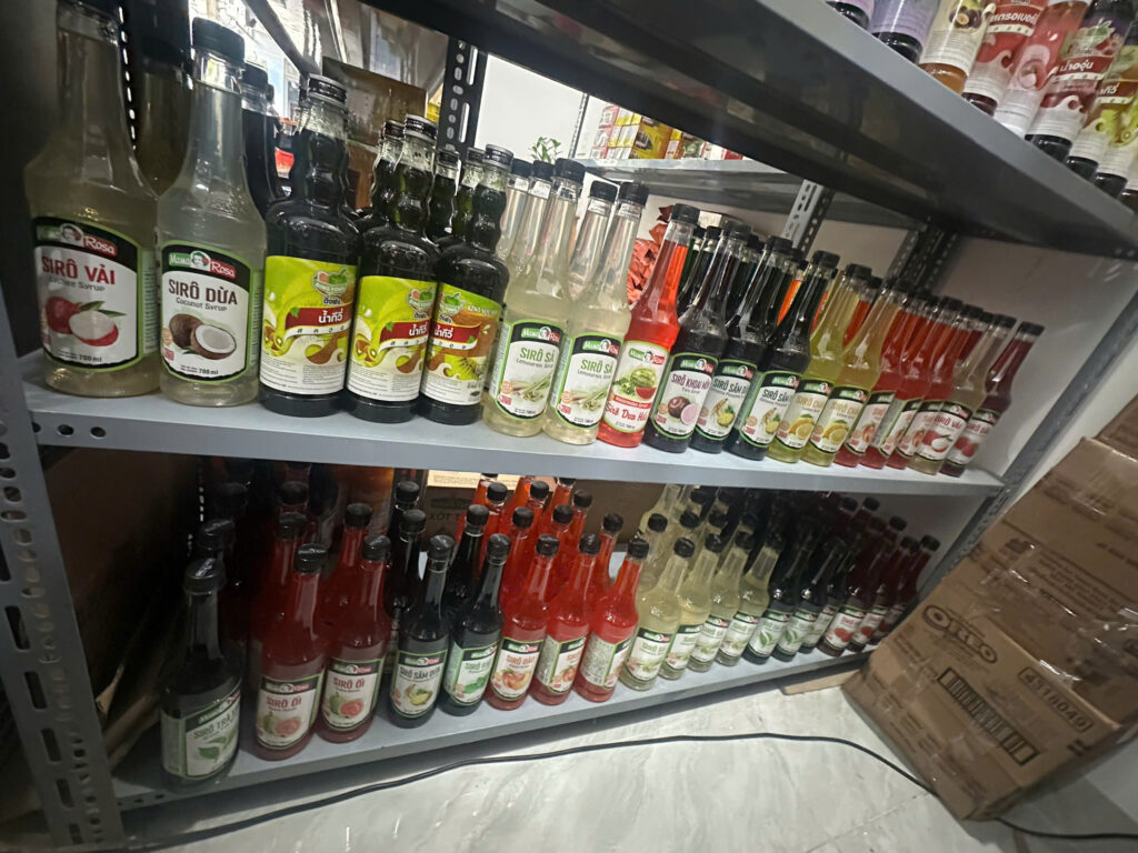 nguyên liệu pha chế hòa vang